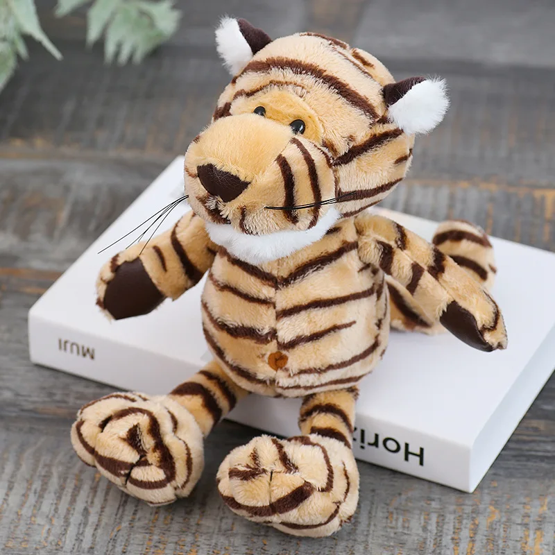 Cartoon Animal Hand Puppet Parent-child Game Doll Lion Elephant Pig Appease Toys Birthday Gifts For Children wholesale