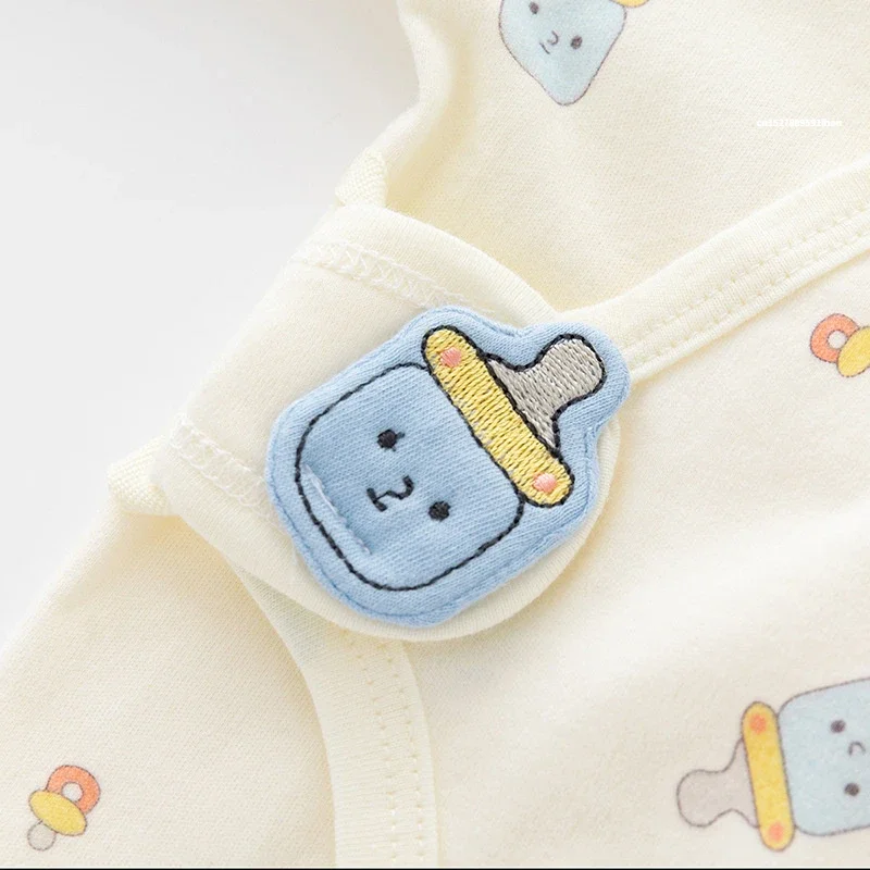 0-6M Newborn Baby Girl Boy Romper Cotton Print Infant Jumpsuit Casual Newborn Clothes For Girls Boys Spring Autumn Clothing New