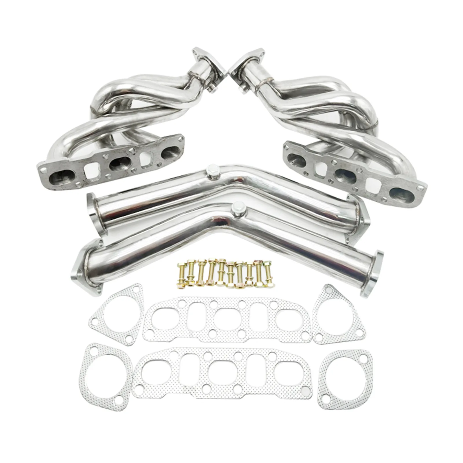 

2026 Stainless steel manifold+exhaust pipe is used for NIS*N 03-06 350Z Z33/G35 V35 VQ35DE