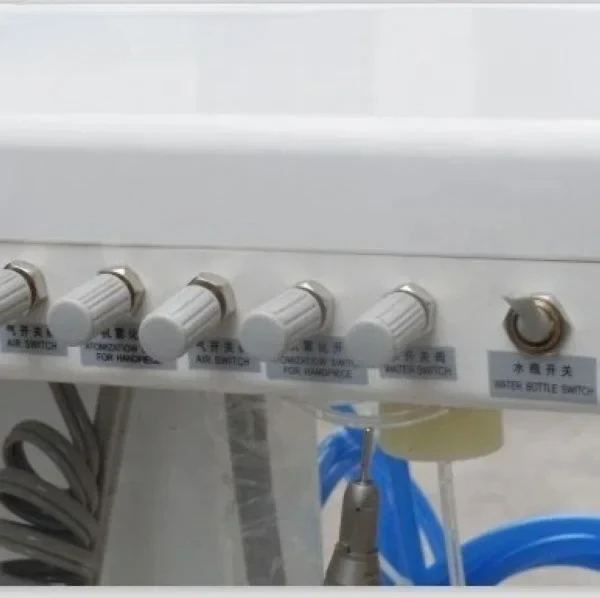 LK-A32 Portable den tal Turbine Unit Suitcase Full Set Work with Air Compressor Free