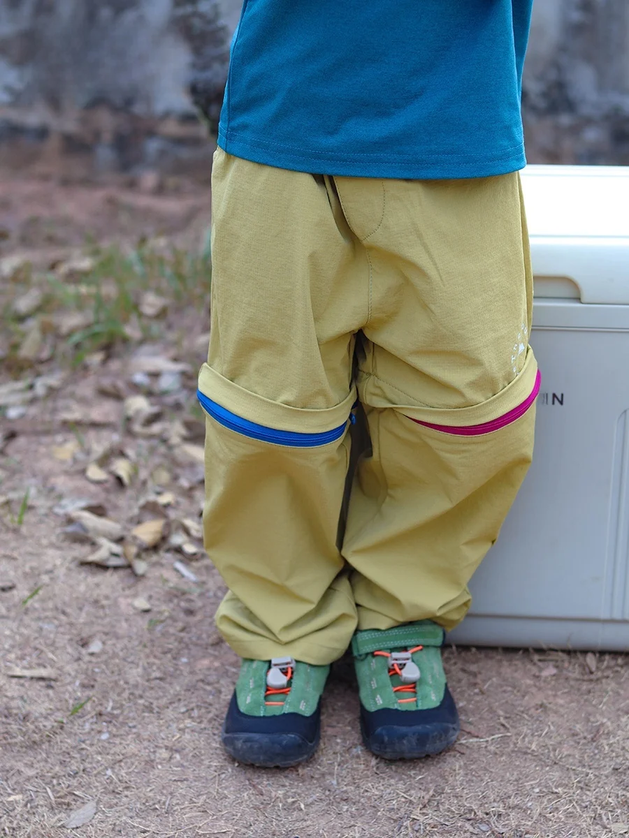 Detachable Quick Dry Outdoor Shorts for Girls Spring Summer Autumn Two-Way Wearable Long Pants And Shorts in One Pair