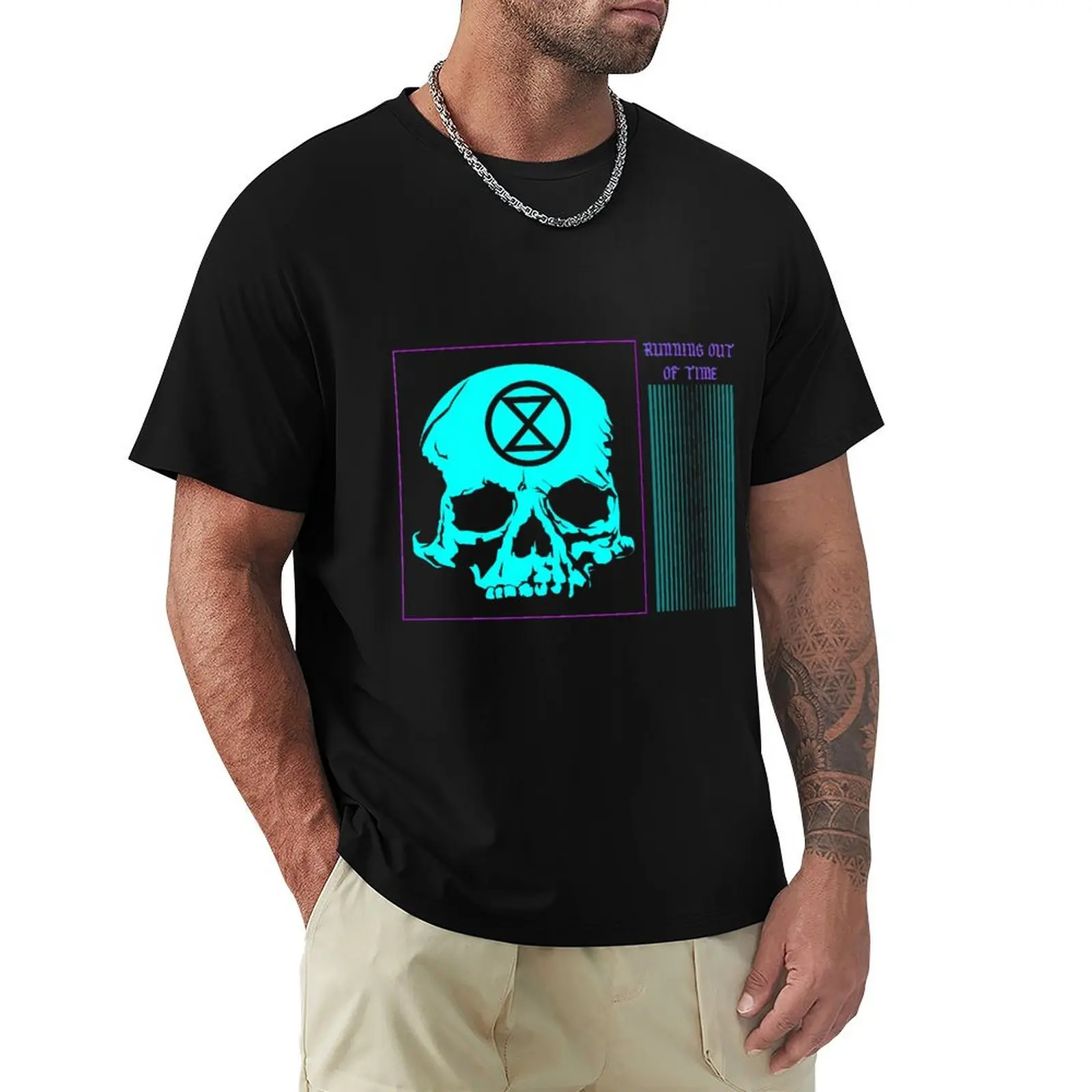 Running out of time T-Shirt Work Style Casual T-Shirt