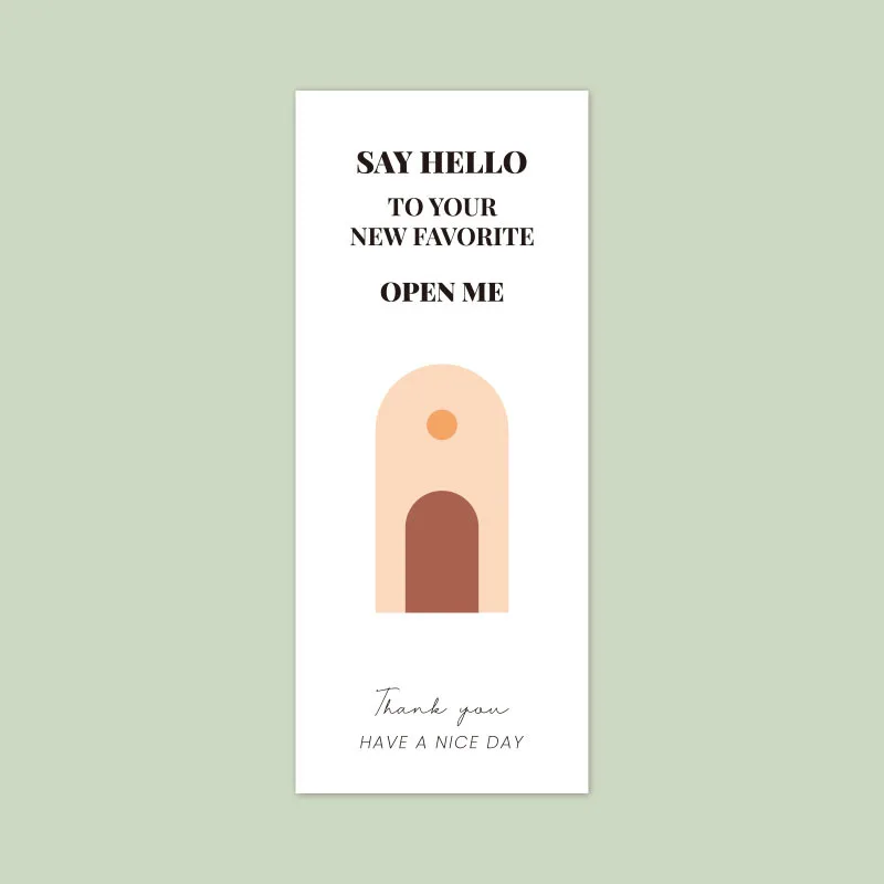 인감 라벨 감사 소기업 수제 선물 포장 장식 스티커, 이 패키지, 너무 만나 좋은 스티커, 50 개