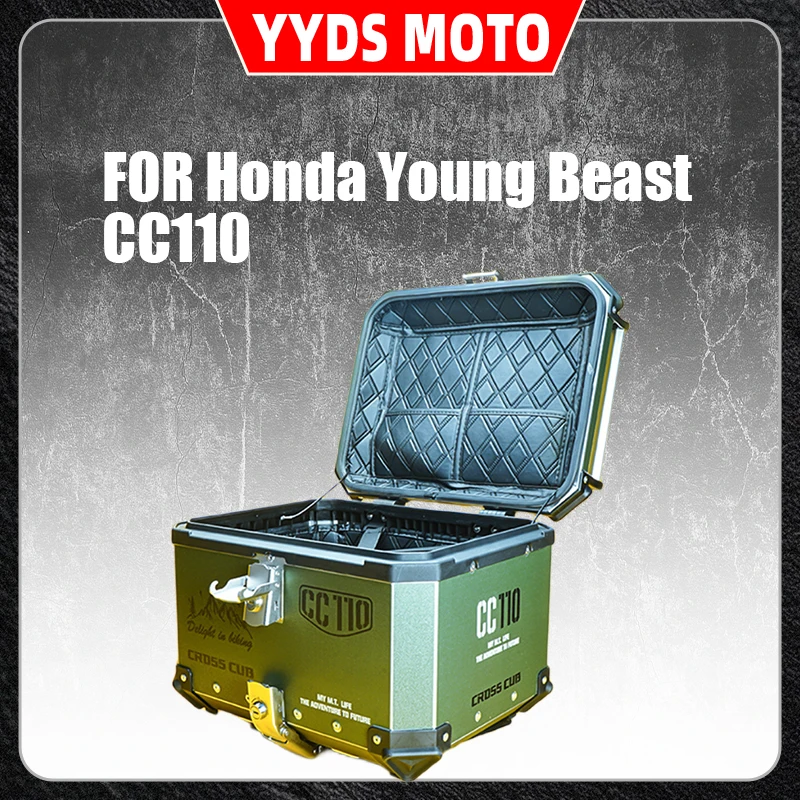 

For Suitable for Honda Young Beast CC110 modification parts motorcycle metal motorcycle trunk