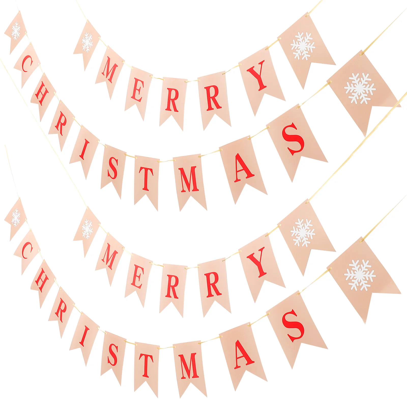 

Christmas Flag Decoration Decorative Banner Holiday Decorations Hanging for Parties Party Outdoor