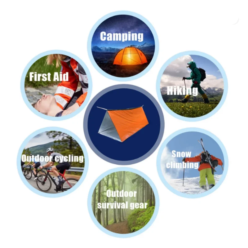 Namiot awaryjny dla 2 osób, wi – Emergency Mylar Tent recenzja i cena