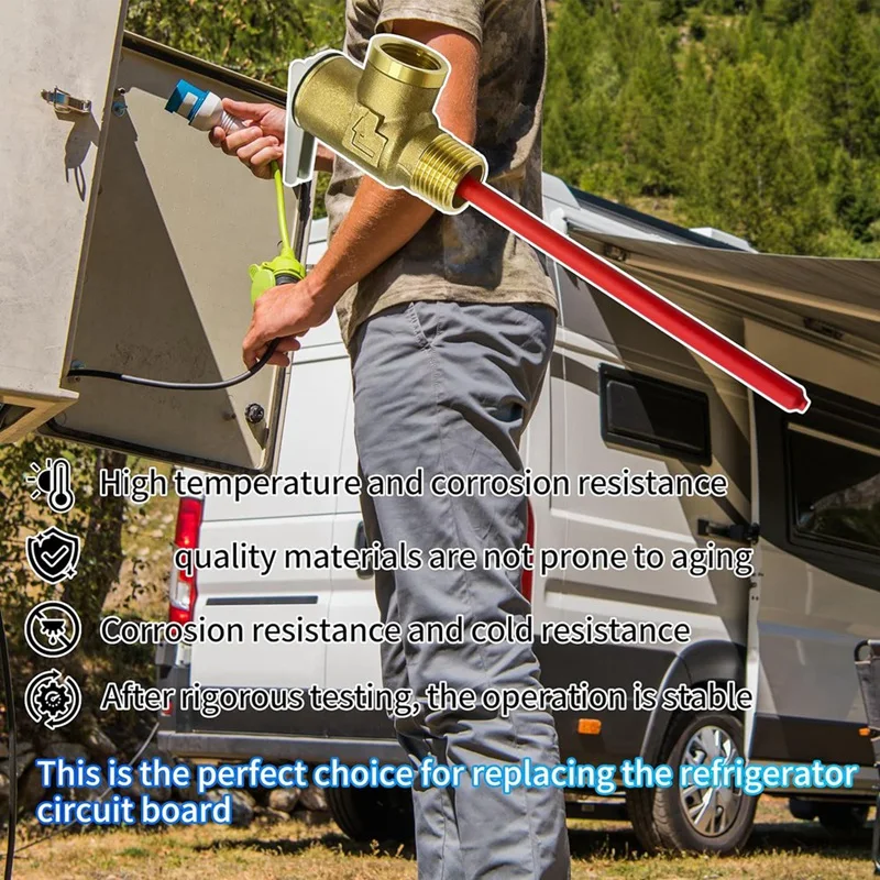 Vendita calda valvola limitatrice di temperatura e pressione da 1/2 pollice sostituire per scaldacqua elettrici GC6AA GC10A G6A GC10A GCH6A RV, 150PSI