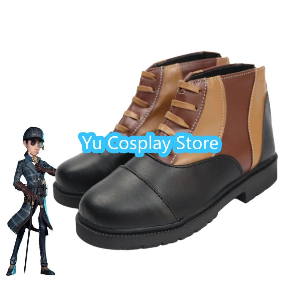 

Identity V Mercenary Mr Inference Cosplay Shoes Detective Style Platform Pair