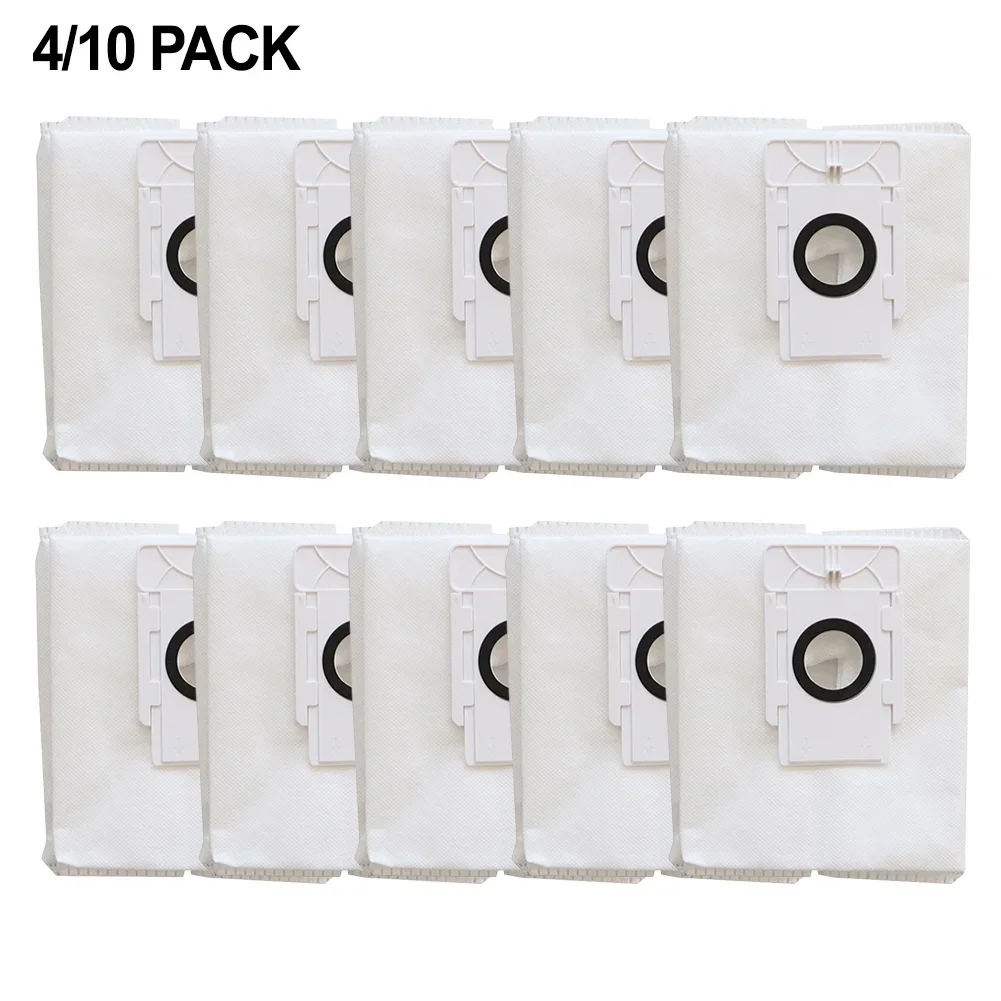 For Tapo RV30 Plus RV10 Plus Compatible Robot Vacuum Cleaner Bags 4L Disposable Dust Bags for Efficient Cleaning