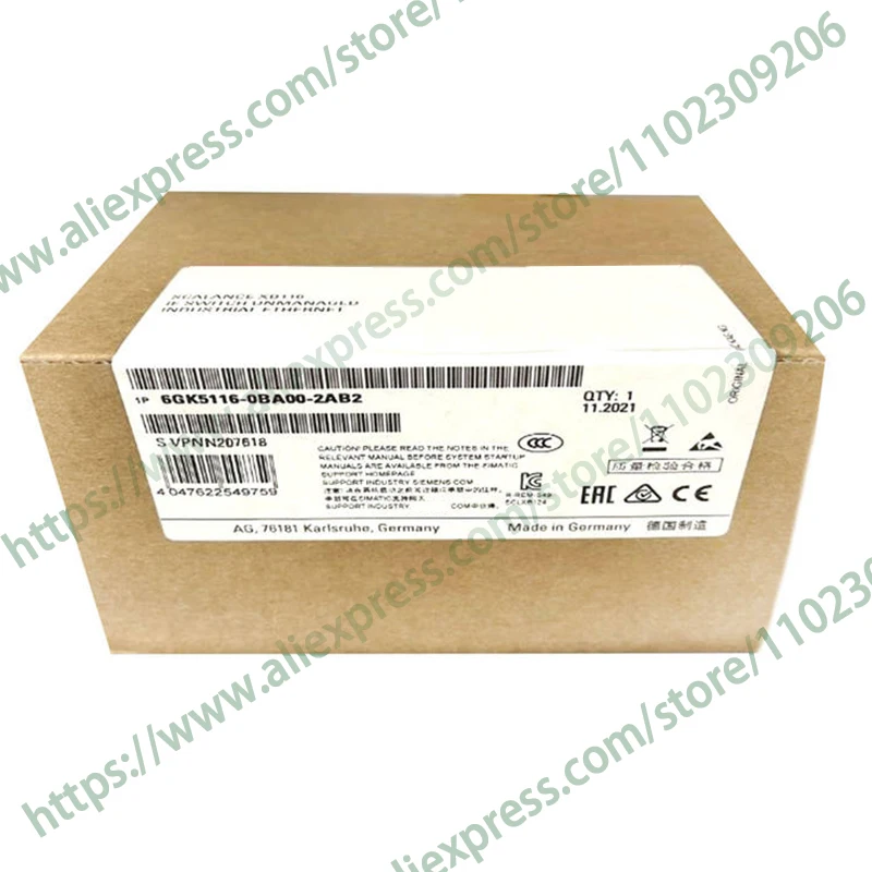 

New Original Plc Controller 6GK5116-0BA00-2AB2 6GK5 116-0BA00-2AB2 Unmanaged IE switch Immediate delivery