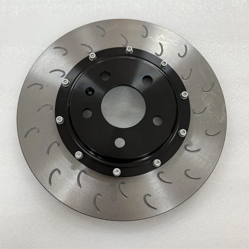 Jekit 355x32mm Disco de freio automático para Golf Mk4 R32 para pinça Br 18z 6 potes LB