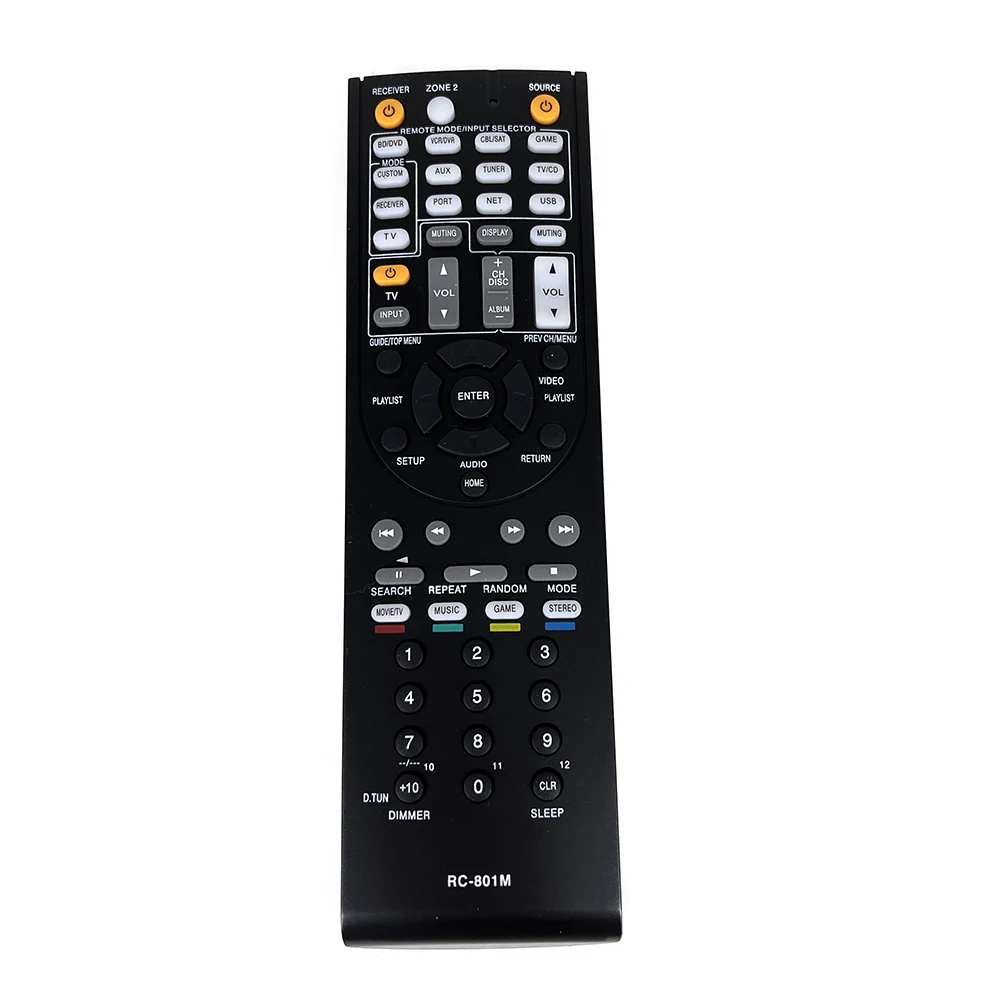 

New RC-801M For Onkyo AV Receiver Remote Control TX-NR616 TX-NR709 TX-SR509 HT-RC360 HT-S7400 HT-R690