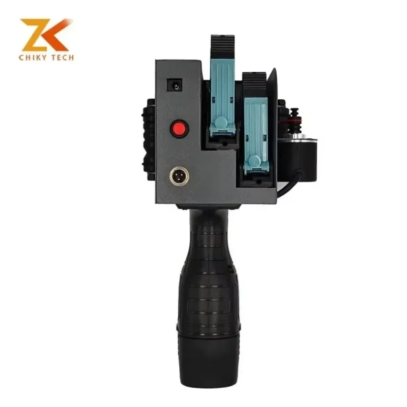2026 new Chikytech portable large character 50mm dual cartridge handheld inkjet printer 2588 2580 handheld inkjet printer