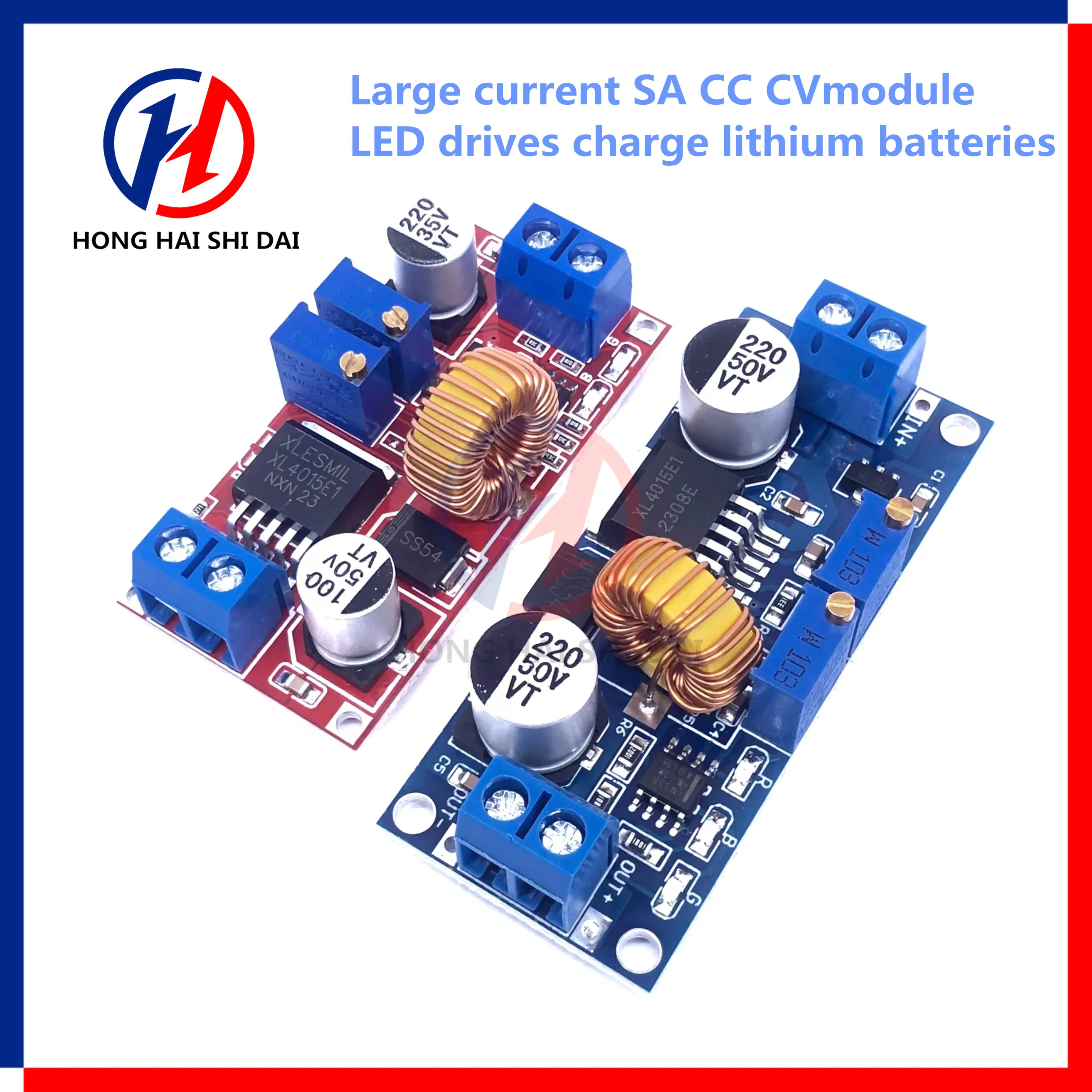 XL4015 5A DC to DC CC CV Lithium Battery Step down Charging Board Led Power Converter Lithium Charger Step Down Module XL4015 E1