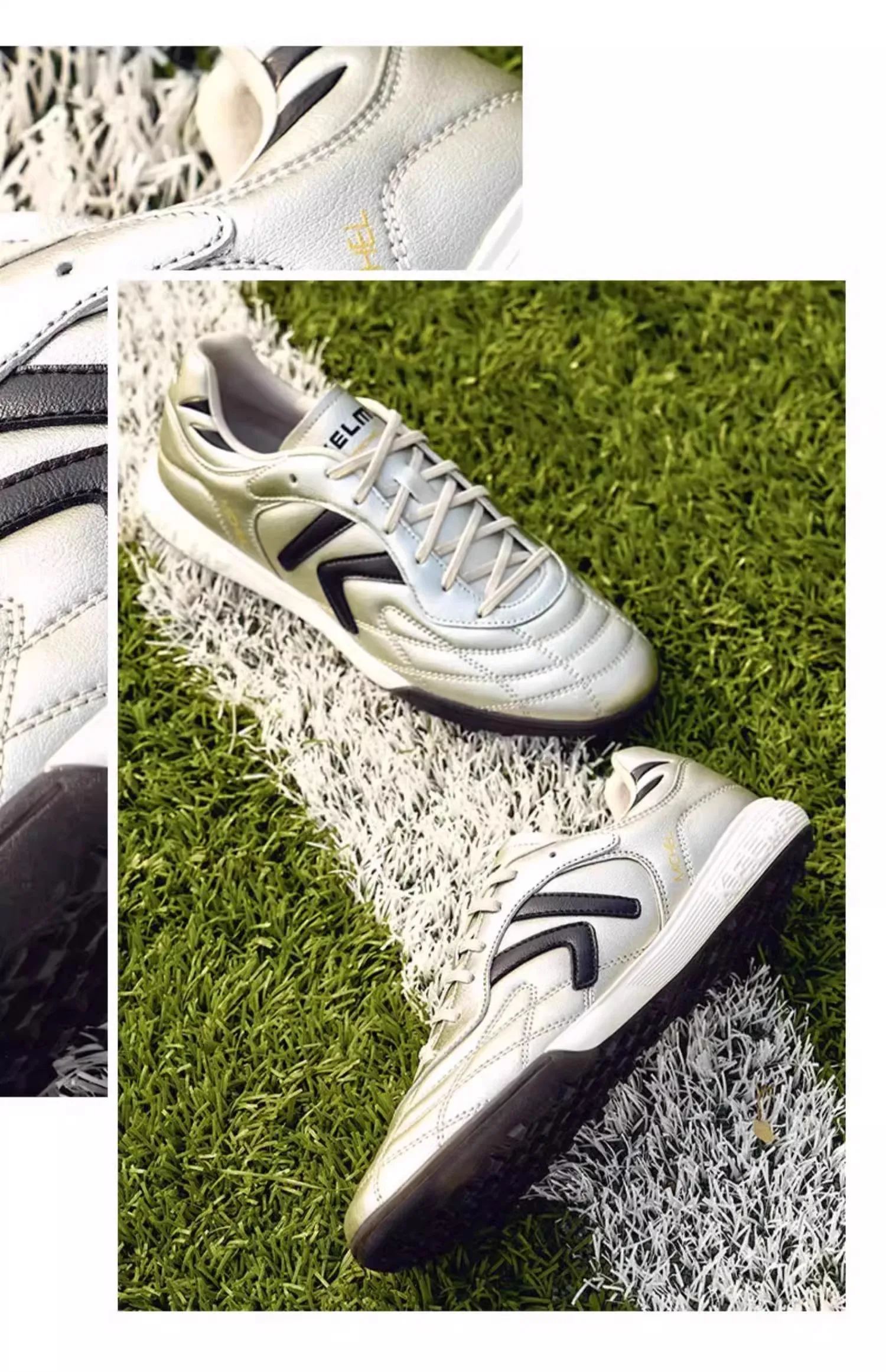 Summer Breathable Comfortable High Quality Football Shoes Outdoor Turf Football Training Shoes Comfortable Wearable