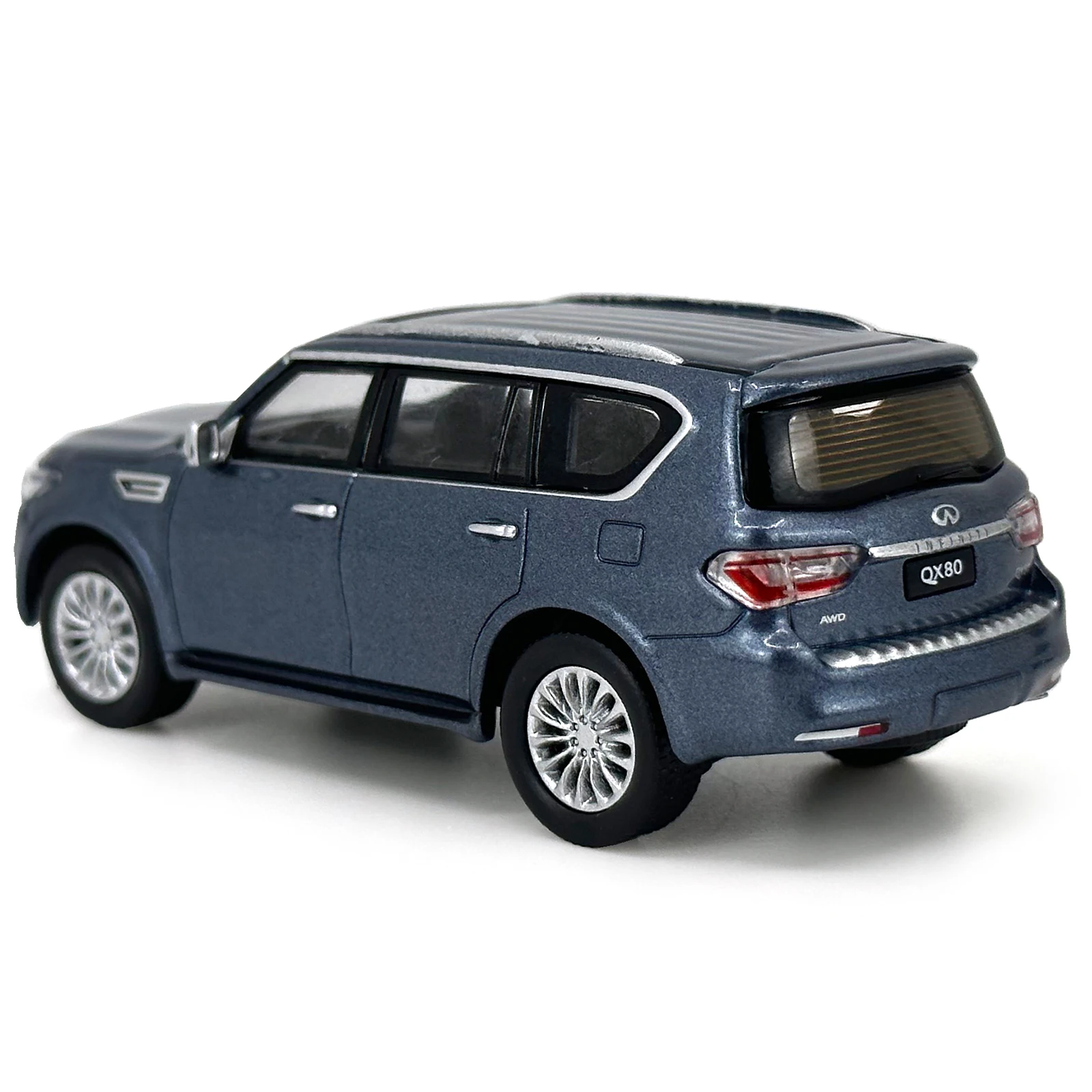 Paudi 1:64 Scale Diecastรถยนต์สําหรับ2020 Infiniti QX80 Alloy Miniatue Autoรุ่นของเล่นสําหรับเด็กและผู้ใหญ่สะสม