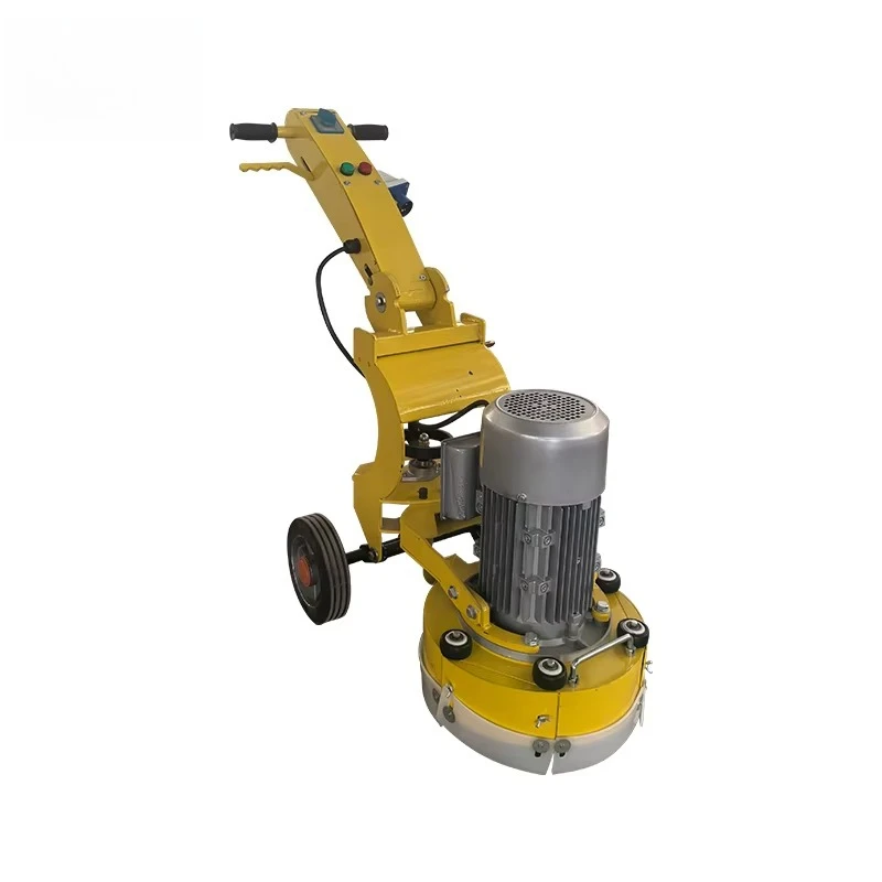 Automatic Heavy Duty Dust Free Concrete Grinder & Polishing Machine with Edge Grinding Function