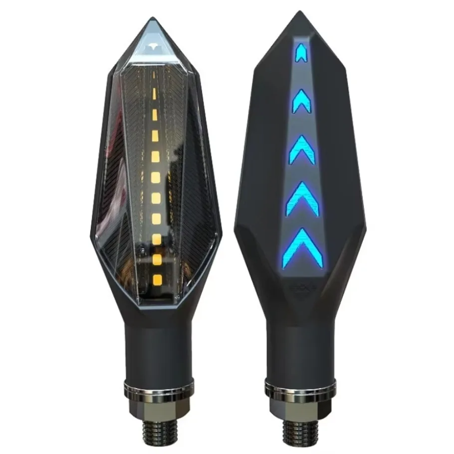 

Fit For Spirit Beast Motorcycle LED Turn Signal Light Universal Flashers 12V Motorbike Signal Blinker Pit Bike Turn Lights DRL