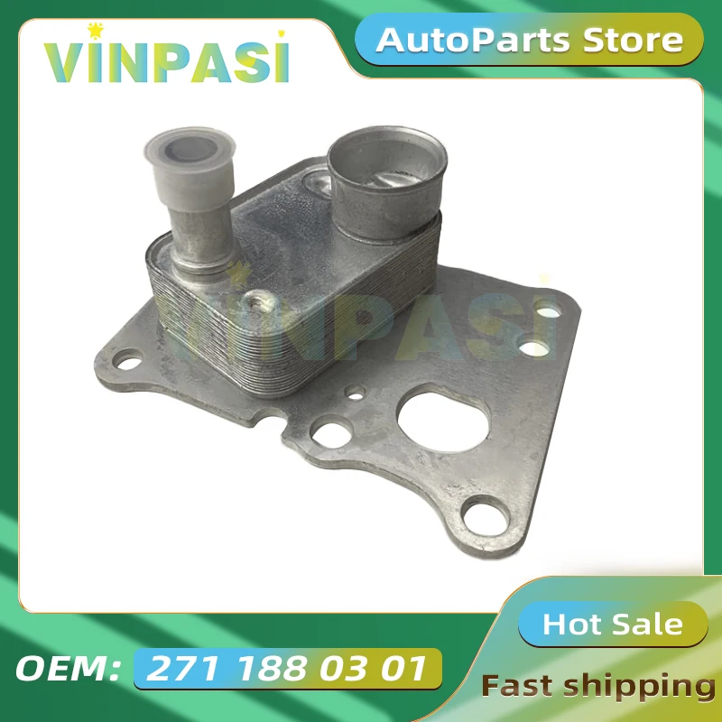 

Automotive Parts Engine Oil Cooler Suitable for Mercedes Benz C-CLASS W204 W212 A207 Automatic Transmission Cooler 2711880301