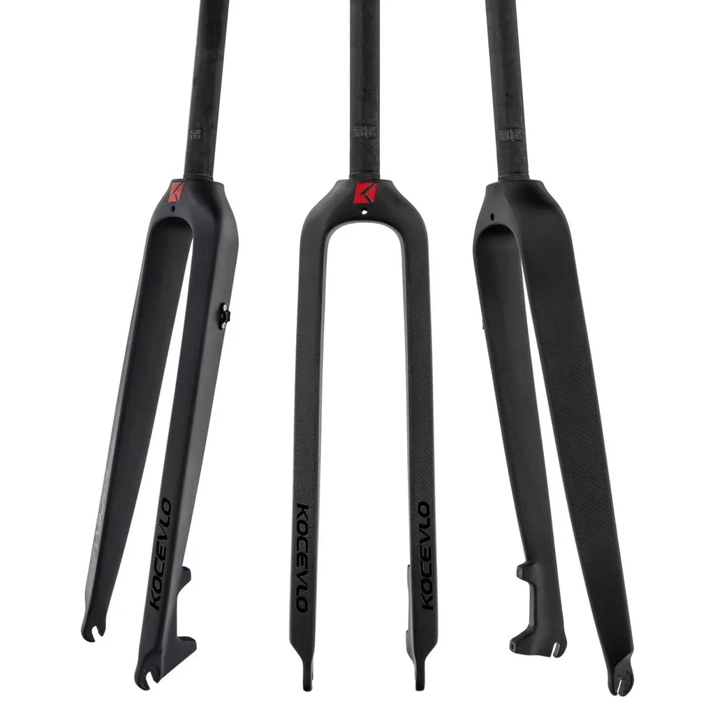 AliExpress NONE KOCEVLO Mountain Bike Fork 26/27.5/29er 3k Full Carbon Rigid Front Straight Tube