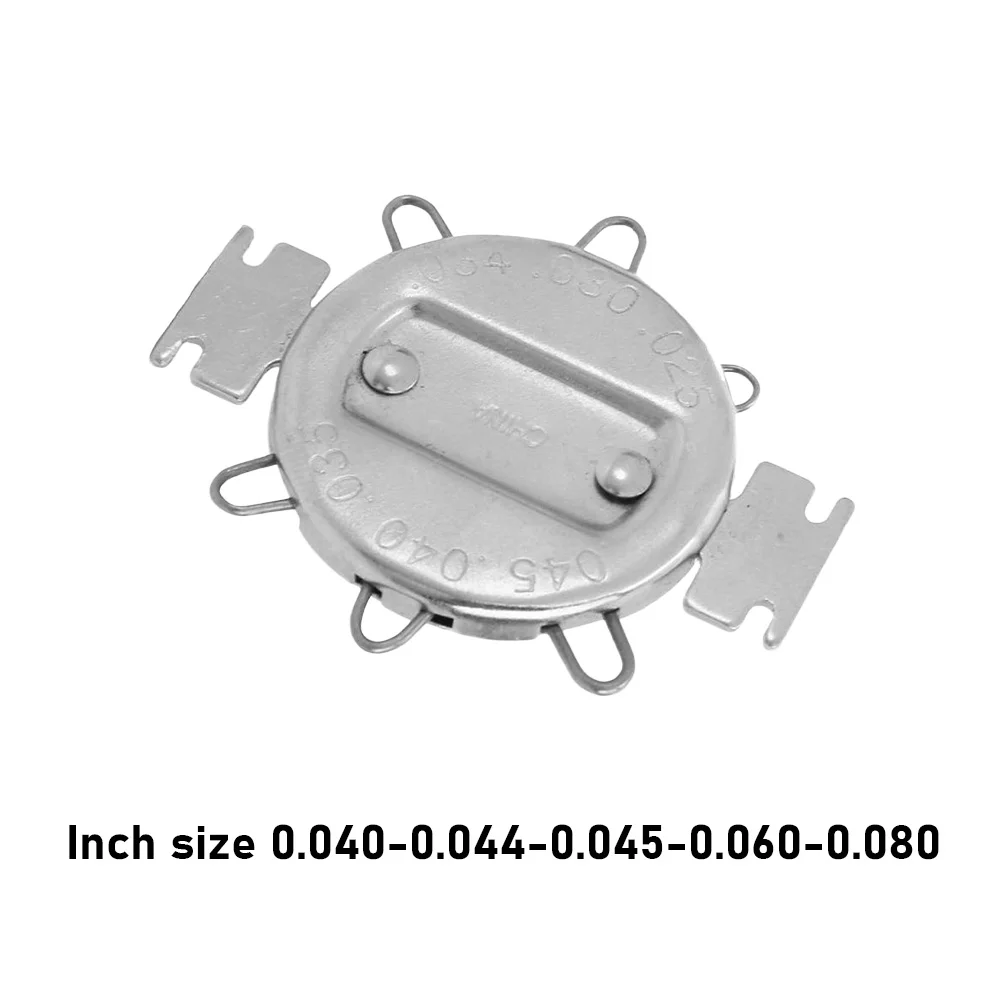 Abridor de calibre de espacio de bujía, ajuste de medición, espesores de espacio, herramienta de ajuste de bujía para motocicleta