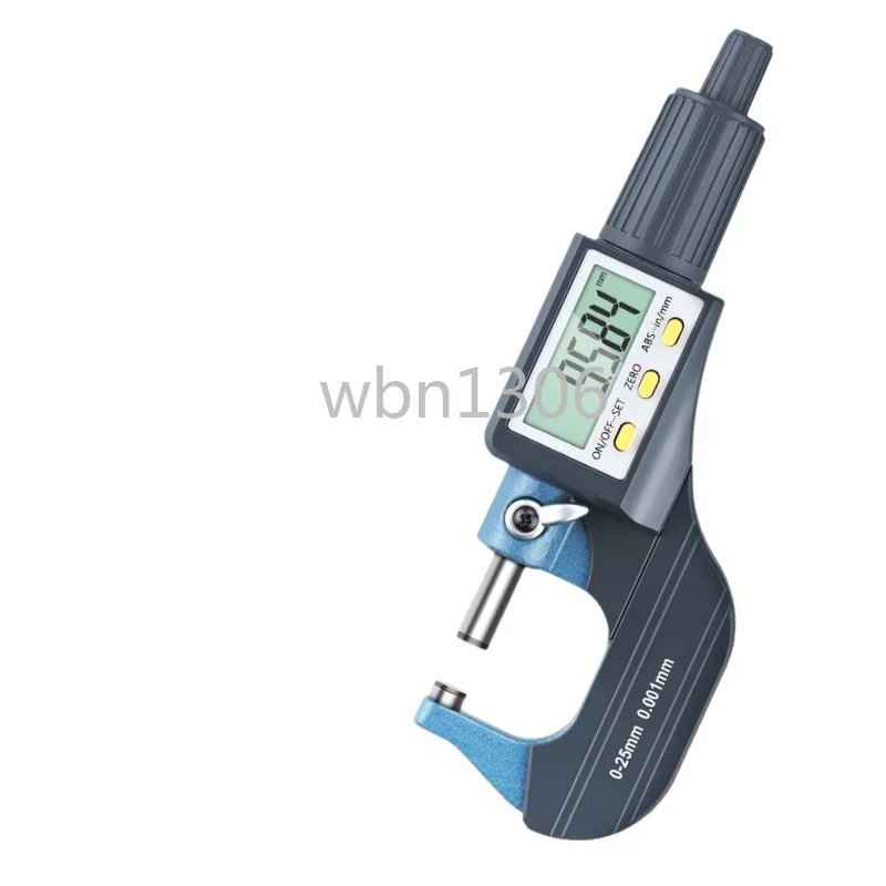 Digital outer diameter micrometer 0-25mm high precision 0.001 electronic spiral micrometer thickness caliper