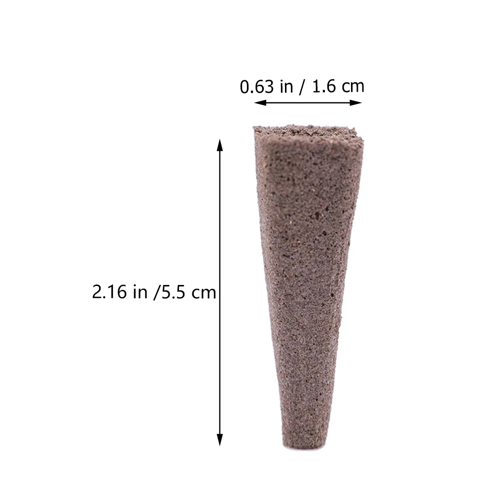 

50pcs Compression Nature Soil Plug Bio-charcoal Seedling Starter for Indoor Outdoor Plant Transplanting Gardening Supplies