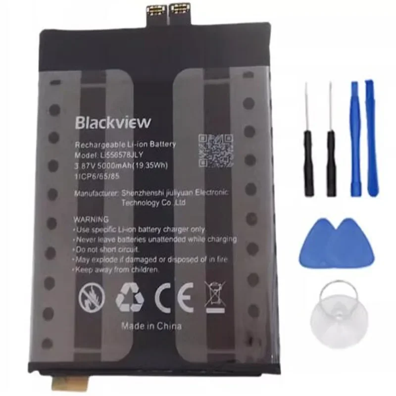 100% new original  5000mAh for Blackview BV9200 battery new production date High quality for Blackview Li556578JLT battery