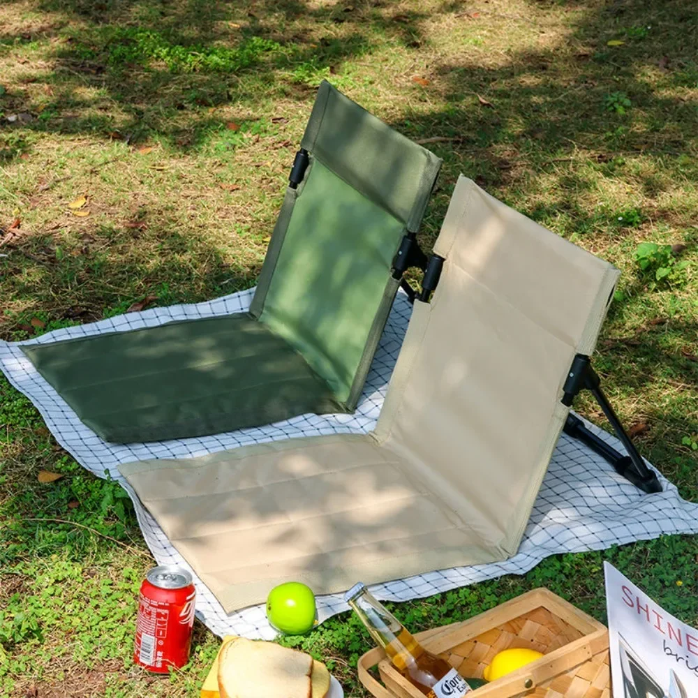 Outdoor Chair Camping Chairs Ultralight Folding Beach Chair Portable Strong Load-bearing Folding Chair Travel Hiking  Furniture image 3
