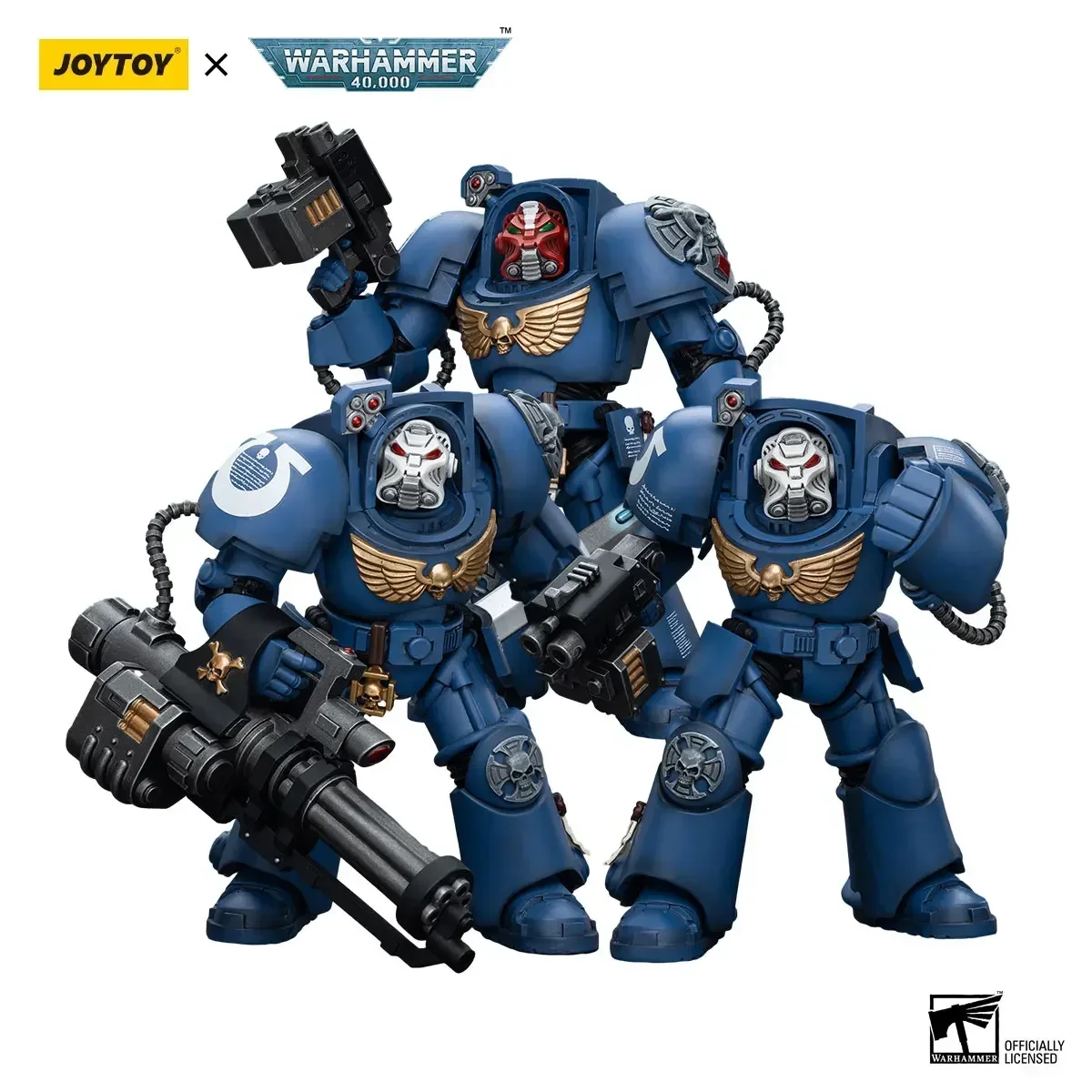 

JOYTOY Warhammer 40k 1/18 14.3cm Ultramarines Terminator Squad Action Figures