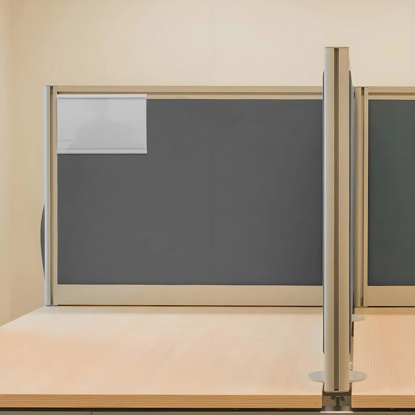 

Office Metal Name Plate Holder Aluminum Alloy Adhesive Hanging 7.5cmx12cm Desk Name Sign for Staff Position Display