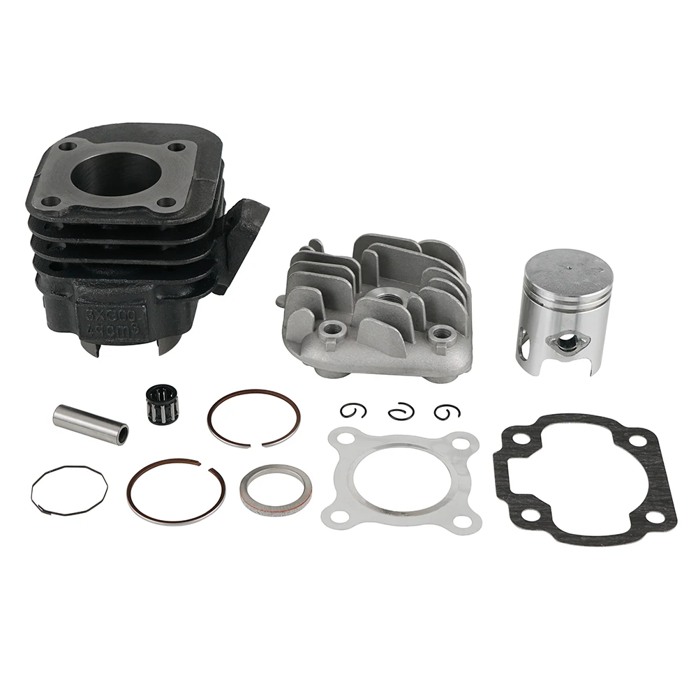 

50cc 2 Stroke Big Bore Piston Cylinder Kit For KTM K50 Yamaha Minarelli Aprilia Benelli BETA BKM Malaguti 1PE40QMB Scooter ATV