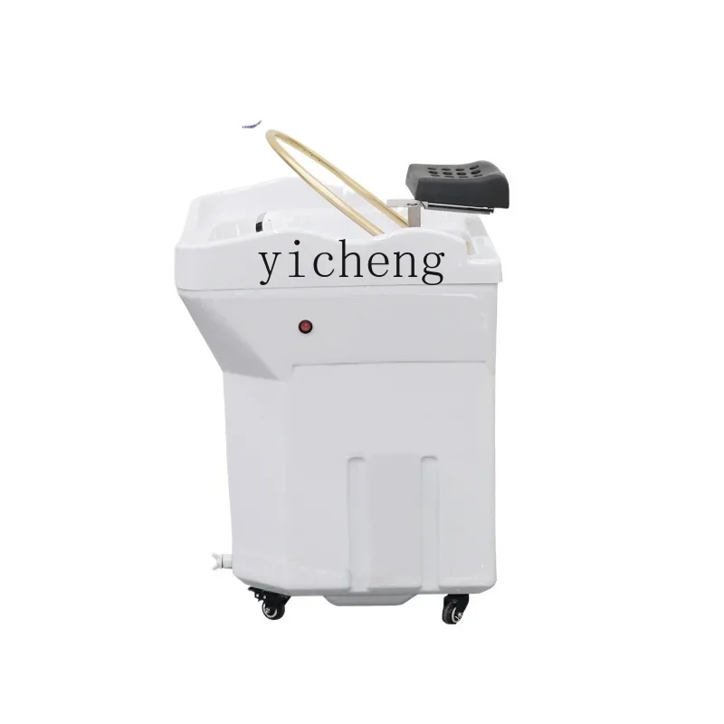 ZTQH hair treatment shampoo bed mobile head basin free of water, beauty salon, barber shop special fumigation water circulation
