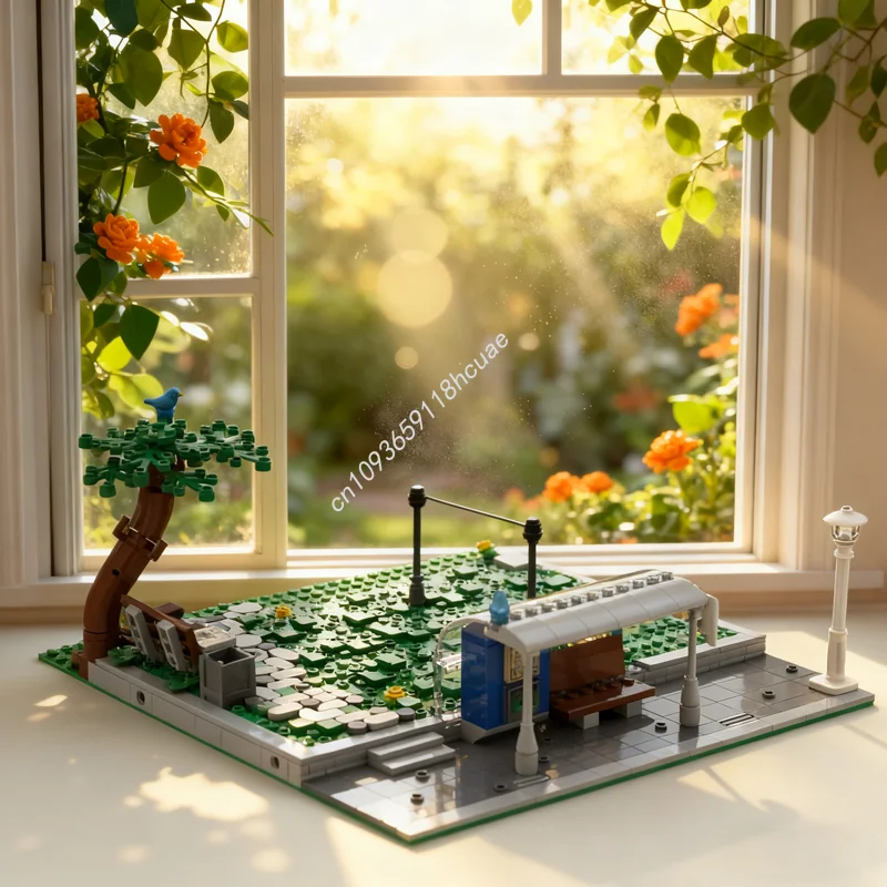 

1003pcs MOC Modular Lawn Game Badminton Modulared Model Building Blocks Toys Assemble Creative Christmas Gift Idea Kids Birthday