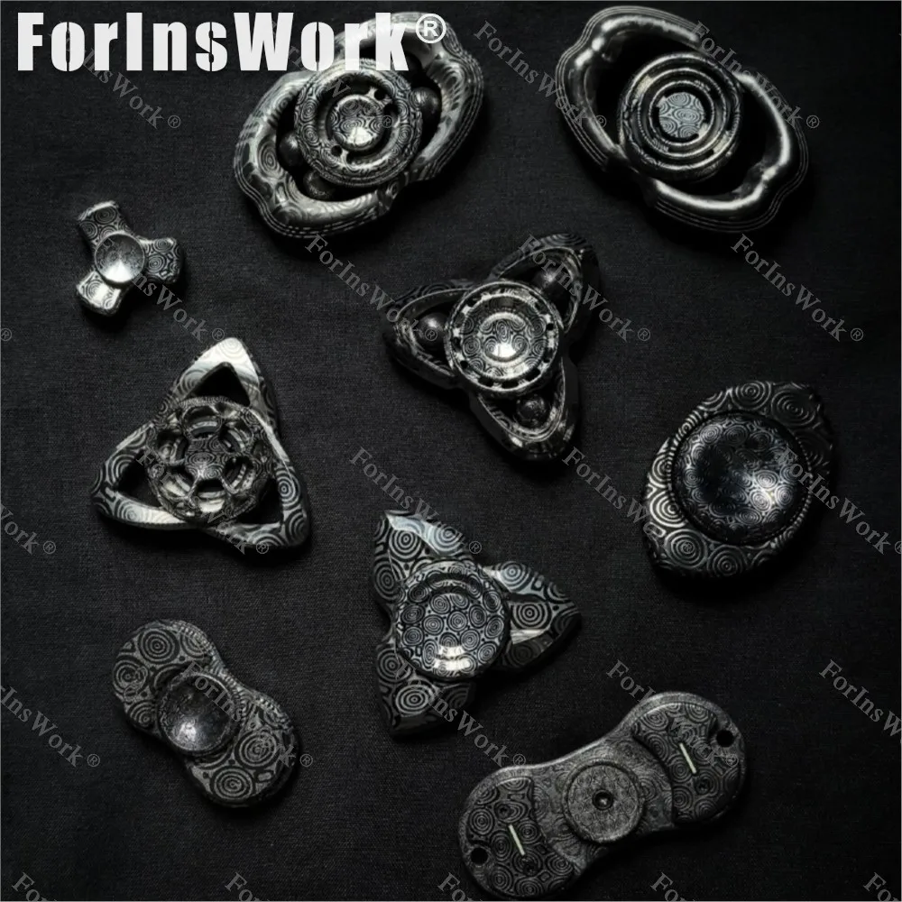 نوفو أباتشي XL السويدية دمشق الصلب قطرها 55 مللي متر تململ سبينر اليد سبينر Antiestress Ansiedad