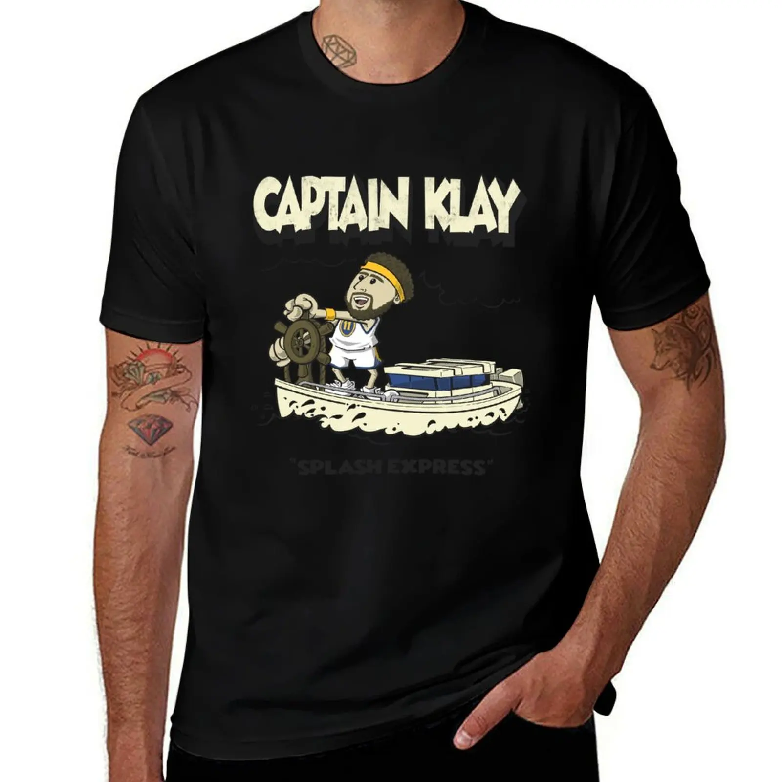 

t designer shirts vintage KLAY for CAPTAIN graphic shirts man T-Shirt tshirt t anime