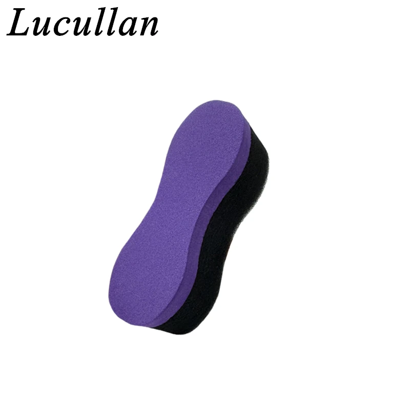 Lucullan Mini 8 Shape Car Small Place Plastic Trim Rubber Vinyl Ceramic Coating Sponge