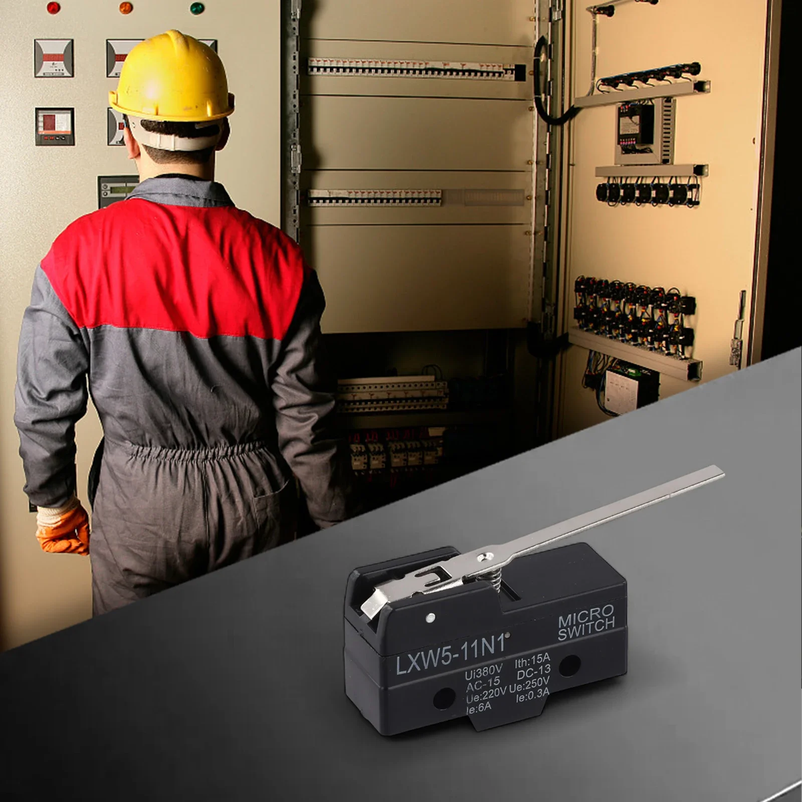 Incubateur interrupteur de fin de course industriel interrupteur SPDT bras 3A CNC équipement électrique incubateur limite de LXW5-11N1 industrielle