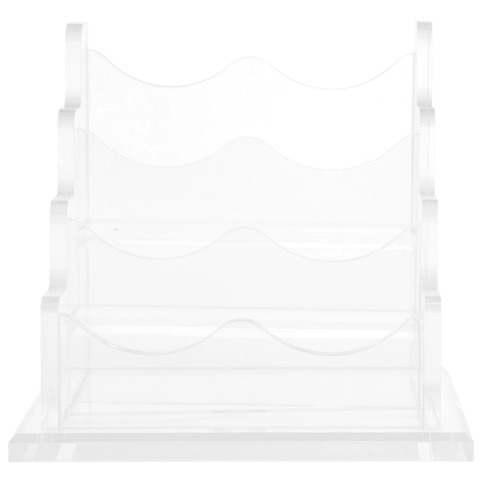 

Acrylic Business Cards Holder Large Capacity Transparent Name Cards Box Office Storage Desk ganizer Conference Exhibition