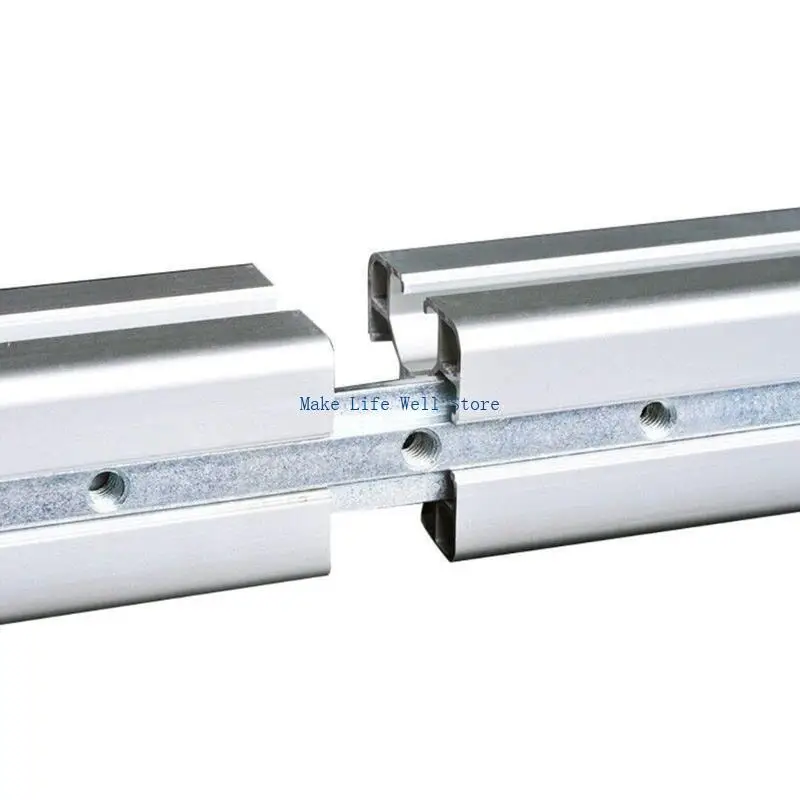 Straight Connector Joining Plate Corner Bracket Aluminum Frame Parts