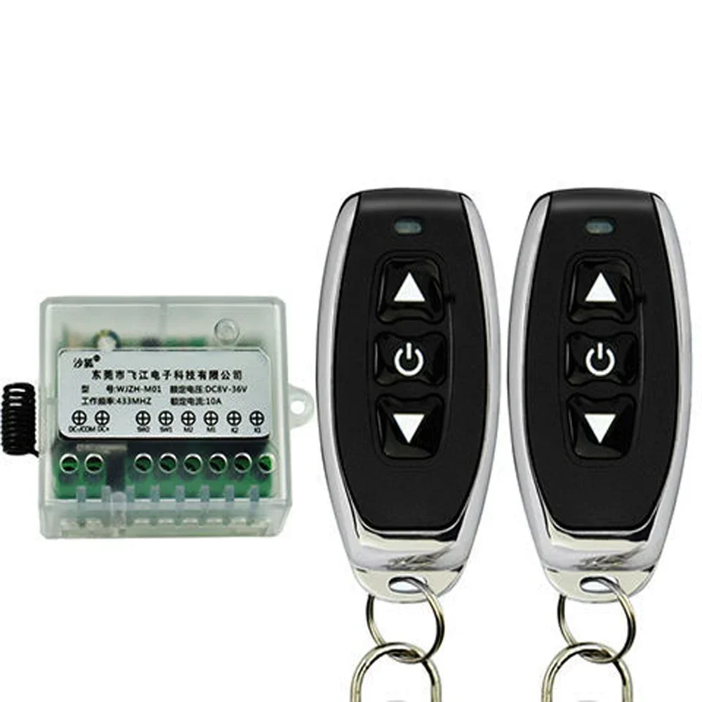 DC Motor 12V 24V 36V 2.5A Remote Controller For Motor Linear Actuator With Remote Control Switch