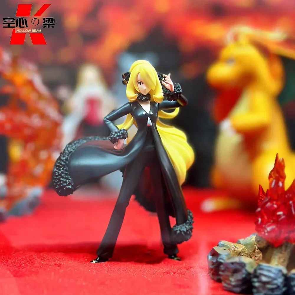 

[1/20 Scale World] Cynthia Sirona Sister Baicai One of the Eight Masters of the Pokémon World Championship Toy Figure Decoration