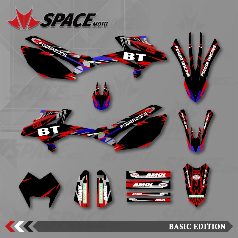 

SPACE MOTO Graphics Background Decals Stickers Motorcycle For BETA 2011-2020 BETA RR 50
