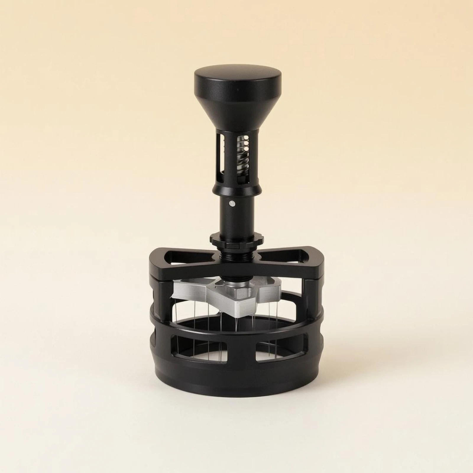 

Rotating Coffee Distributor Even Grounds Dispersal Adhesive Coffee Distributor Espresso Leveler Detachable Brew Gear Flared Top