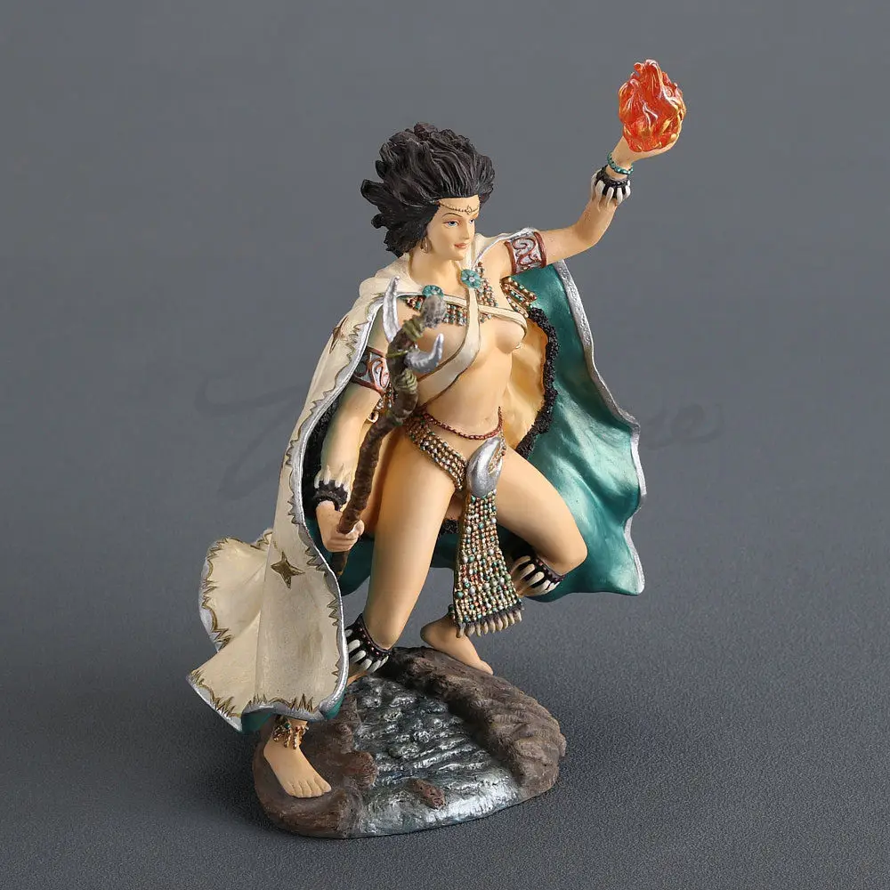 Aztec Mayan Priestess Statue Resin Figurine Ancient Civilization Sculpture For Home Office Decor Collection Gift