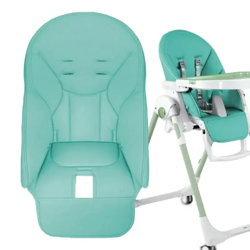 Children Dining Chair Leather Cushion Baby Dining Chair Accessories Leather Cover Cushion Baby Eating Chair Cushion Chair Cover