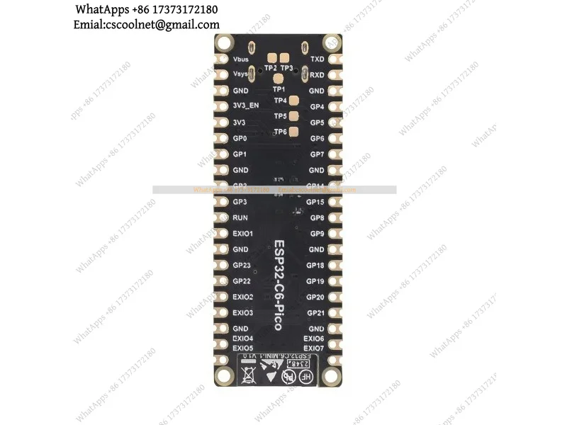 k06 ESP32-C6 Microcontroller WiFi 6 Development Board 160MHz Single-core For Waveshare