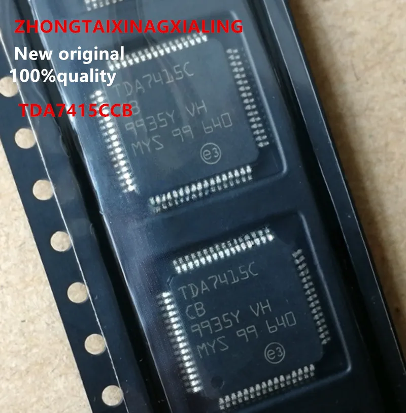 

Бесплатная доставка, 5 шт., 100% новый оригинальный чипсет TDA7415CCB TDA7415C TDA7415 TQFP-64