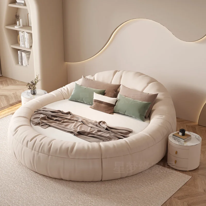 Minimalist Princess Beds Double Frame Beauty Headboard Beds Comfortable Designer Simple Muebles Para El Hogar Home Furniture