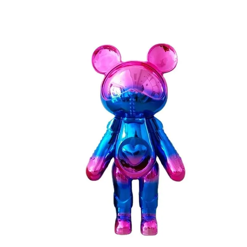 

Oversize 30cm Cos Mos Interstellar Plating Color Bear Popobe Color Doll Cute Anime Figure Desktop Ornaments Gift Collection